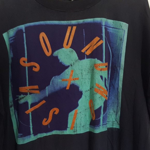 DAVID BOWIE Sound + Vision T-Shirt Vintage 1990 - Picture 2 of 4